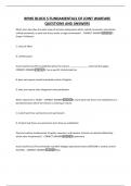 BPME BLOCK 5 FUNDAMENTALS OF JOINT WARFARE QUESTIONS AND ANSWERS