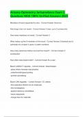 Arizona Optometry Jurisprudence Exam &vert;&vert; Questions With 100&percnt; Verified Answers 2025