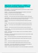 A&P FINAL EXAM WITH ALL CORRECT & VERIFIED ANSWERS &lpar;UPDATED TO PASS&rpar;