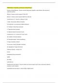 PNR 206 Exam 3 Questions and Answers Already Passed 