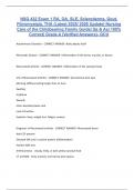 NSG 432 Exam 1 RA&comma; OA&comma; SLE&comma; Scleroderma&comma; Gout&comma; Fibromyalgia&comma; THA &lpar;Latest 2025&sol; 2026 Update&rpar; Nursing Care of the Childbearing Family Guide&vert; Qs & As&vert; 100&percnt; Correct&vert; Grade A &lpar;Verified Answers&rpar;- GCU