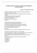 Human-Anatomy-And-Physiology-9th-Edition-by-Marieb-and-Hoehn-Test-Bank Chapter 16&colon; The Endocrine System