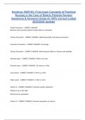 Hondros- NUR163- Final exam Concepts of Practical  Nursing in the Care of Elderly Patients Review&vert;  Questions & Answers&vert; Grade A&vert; 100&percnt; Correct &lpar;Latest  2025&sol;2026 Update&rpar; 