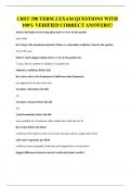 CRST 290 TERM 2 EXAM QUESTIONS WITH 100&percnt; VERIFIED CORRECT ANSWERS&excl;&excl;