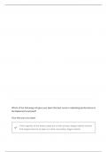 BUAD 453 MARKETPLACE EXAM QUESTIONS WITH CORRECT ANSWERS