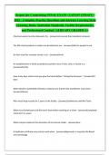 Oregon law Cosmetology FINAL EXAM - LATEST UPDATE &ndash; 2025 &ndash; Complete Practice Questions and Answers Covering State Licensing Rules&comma; Sanitation Standards&comma; Facility Requirements&comma; and Professional Conduct &vert; ALREADY GRADED A&plus;