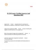 IS 220 Exam 4 Verified Answers And Questions 2025