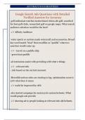 Google Search Ads Questions with Detailed  Verified Answers for Accuracy 