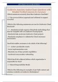 Guidewire Associate Analyst Exam Questions with  Detailed Verified Answers for Accuracy