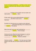 MILADY STANDARD BARBERING - CHAPTER 12 EXAM ACTUAL  2025&sol;2026 QUESTIONS AND VERIFIED CORRECT ANSWERS RATED A&plus;