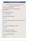 NATOPS Questions with Detailed Verified  Answers for Accuracy 