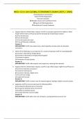 WGU C211 OA GLOBAL ECONOMICS EXAM &lpar;2025 &sol; 2026&rpar;