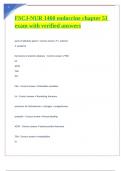 FSCJ-NUR 1460 endocrine chapter 51 exam with verified answers