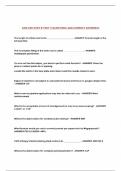 AWS CWI PART B TEST 6 QUESTIONS AND CORRECT ANSWERS&excl;&excl;