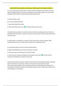 Cardiac NCLEX Exam Questions and Answers 100&percnt; Solved&vert; Latest Update Graded A&plus;