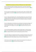 Cardiac NCLEX Exam Questions and Answers 100&percnt; Solved&vert; Latest Update Graded A&plus;