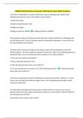 BUNDLE-&colon;&colon;Cardiac NCLEX Exams&vert;Questions and Answers 100&percnt; Solved&vert; Latest Update Graded A&plus;