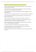 Barbicide Corona-19 Certification Exam Questions and Answers Already Passed 