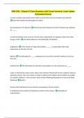 KINE 1301 - Chapter 2&vert; Exam Questions with Correct Answers&vert; Latest Update  Guaranteed Success
