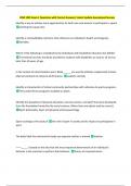 BUNDLE-&colon;&colon;KINE-1301  Exams&vert;Questions with Correct Answers&vert; Latest Update Guaranteed Success