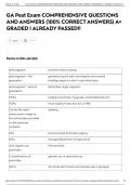 GA Pest Exam COMPREHENSIVE QUESTIONS AND ANSWERS &lpar;100&percnt; CORRECT ANSWERS&rpar; A&plus; GRADED &vert; ALREADY PASSED&excl;&excl;
