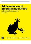 TEST BANK FOR Adolescence and Emerging Adulthood&colon; A Cultural Approach 7th Edition by Jeffrey Jensen Arnett  ISBN&colon; 978-0138063245  COMPLETE GUIDE ALL CHAPTERS COVERED 100&percnt; VERIFIED A&plus; GRADE ASSURED&excl;&excl;&excl;&excl;&excl;NEW LATEST UPDATE&excl;&excl;&excl;&excl;&excl;&excl;