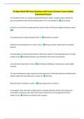Six Sigma Black Belt Exam Questions with Correct Answers&vert; Latest Update  Guaranteed Success 