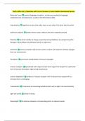 Psych rollins test 1 Questions with Correct Answers&vert; Latest Update Guaranteed Success