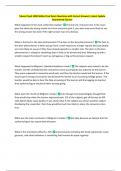 Tulane Psych 1000 Rollins Final Exam Questions with Correct Answers&vert; Latest Update  Guaranteed Success