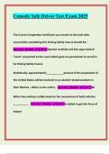 Comedy Safe Driver Test Exam 2025 &vert; Test Your Knowledge Questions Correctly Solved