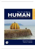 TEST BANK FOR The Art of Being Human&colon; The Humanities as a Technique for Living 12th edition by Richard Paul Janaro&comma; Thelma Altshuler COMPLETE GUIDE ALL CHAPTERS COVERED 100&percnt; VERIFIED A&plus; GRADE ASSURED&excl;&excl;&excl;&excl;NEW LATEST UPDATE&excl;&excl;&excl;&excl;&excl;