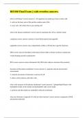 BIO100 Final Exam &vert;&vert; with errorless answers&period;