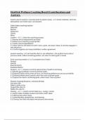 Health & Wellness Coaching Board Exam Questions and Answers&period;
