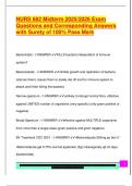 NURS 682 EXAM COMPLETE PACKAGE DEAL