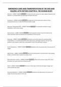 EMERGENCY CARE AND TRANSPORTATION OF THE SICK AND INJURED 12TH EDITION CHAPTER 6