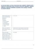 CATA &lpar;PHYSIOTHERAPY&rpar; ACTUAL EXAM 2025-2026 NEWEST VERSION WITH  COMPLETE QUESTIONS AND ACCURATE DETAILED ANSWERS NEWEST  VERSION&vert;&vert; &lpar;VERIFIED ANSWERS&rpar; ASSURED PASS ALREADY GRADED  A&plus;LATEST UPDATE 