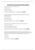LIFEGUARD R24 EXAM QUESTIONS AND ANSWERS