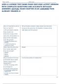 USPA A LICENSE TEST BANK EXAM 2025-2026 LATEST VERSION  WITH COMPLETE QUESTIONS AND ACCURATE DETAILED  ANSWERS ACTUAL EXAM CHAPTER 26-28 ASSURED PASS  ALREADY GRADED A&plus; 