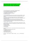 UMAINE BIO 100 EXAM 1&comma;2&comma;3&comma;4 QUESTIONS AND ANSWERS