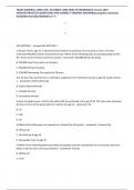 TEXAS GENERAL LINES LIFE&comma; ACCIDENT AND HEALTH INSURANCE 2 Exam 2025 UPDATE&sol;PRACTICE QUESTIONS AND CORRECT VERIFIED ANSWERS&lpar;complete solutions&rpar; ASSURED SUCCESS&sol;GRADED A&plus;&excl;&excl;&excl;