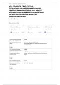 ACI- CONCRETE FIELD-TESTING TECHNICIAN - GRADE 1 FINAL EXAM AND PRACTICE EXAM QUESTIONS 2025 NEWEST ACTUAL EXAM COMPLETE EXAM QUESTIONS WITH DETAILED VERIFIED ANSWERS &lowbar;ALREADY GRADED A&plus; &period;pdf