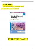 Test Bank For Medical-Surgical Nursing Concepts & Practice 5th Edition by Stromberg&vert;&vert;ISBN NO&colon;10&comma;0323810217&vert;&vert;ISBN NO&colon;13&comma;978-0323810210 &vert;&vert;All Chapters Fully Covered&vert;&vert;Complete Guide A&plus;&vert;&vert;NEWEST VERSION&period;
