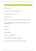 The CE Shop &colon;Final Exam Georgia &vert;&vert; 100&percnt; verified answers&period;