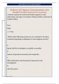 Wellcare ACT Mastery Exam Questions with  Detailed Verified Answers for Accuracy 