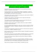 Plant operation practice questions and answers latest update &vert; 2025