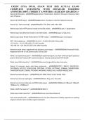 CREST CPSA FINAL EXAM TEST 2025 ACTUAL EXAM COMPLETE QUESTIONS WITH DETAILED VERIFIED ANSWERS &lpar;100&percnt; CORRECT ANSWERS&rpar; &sol;ALREADY GRADED A&plus;