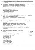 Treatment Plant Operator &lpar;TPO&rpar; Exam Study Questions And Answers 