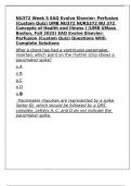 NU372 Week 5 EAQ Evolve Elsevier&colon; Perfusion &lpar;Custom Quiz&rpar; UMB NU372 NURS372 NU 372 Concepts of Health and Illness I &lpar;UMB UMass Boston&comma; Fall 2025&rpar; EAQ Evolve Elsevier&colon; Perfusion &lpar;Custom Quiz&rpar; Questions With Complete Solutions