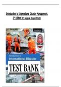 Introduction to International Disaster Management &ndash; Test Bank &lpar;4th Edition&comma; Damon P&period; Coppola&rpar; &vert; Comprehensive Exam Preparation Material