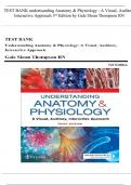 TEST BANK FOR UNDERSTANDING ANATOMY & PHYSIOLOGY&comma; 3RD EDITION&comma; GALE SLOAN THOMPSON